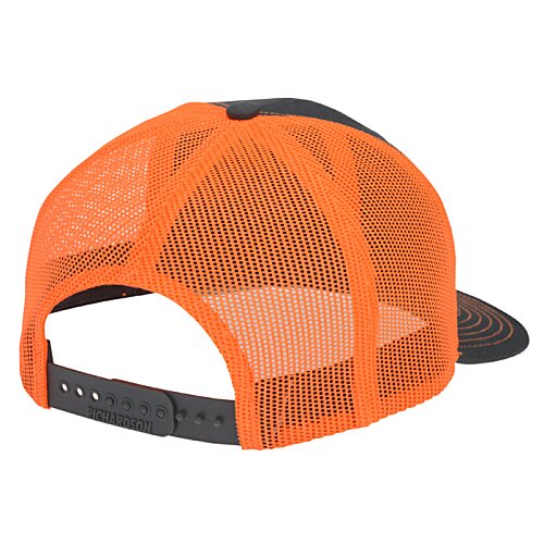 Additional Image 1 - an orange and black hat