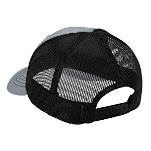 Additional Image 1 - a black mesh cap on a white background
