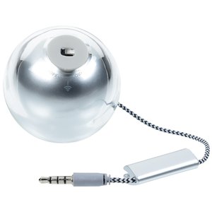 Additional Image 3 - a silver ball with a cord