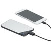 Additional Image 3 - a white cell phone with a black cord