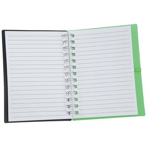 Additional Image 1 - a notebook with a green cover