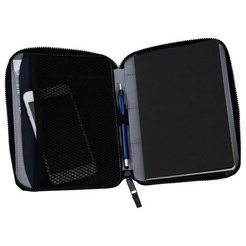 Additional Image 1 - a black case with a zipper