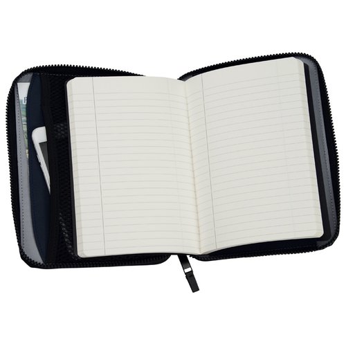 Additional Image 2 - a black and white notebook with a pen