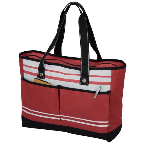 Additional Image 3 - a red and black bag
