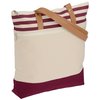 View Image 4 of 4 of Granby Cotton Tote - Embroidered
