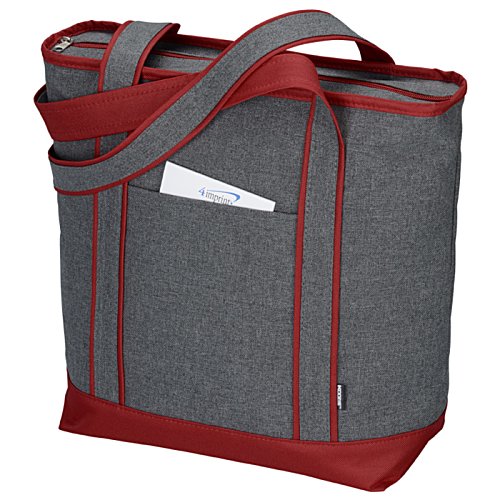 Additional Image 3 - a grey and red bag