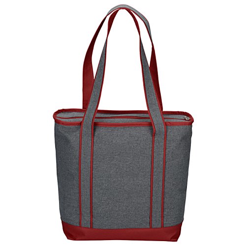 Additional Image 2 - a grey and red bag