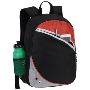 Additional Image 3 - a black and red backpack
