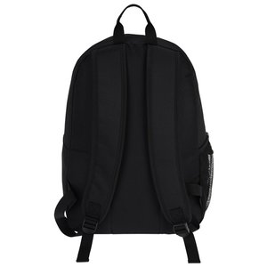 Additional Image 4 - a black backpack on a stand
