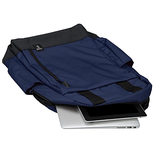 Additional Image 2 - a blue and black backpack