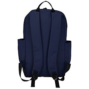 Additional Image 1 - a blue backpack with straps