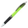 a green and black pen