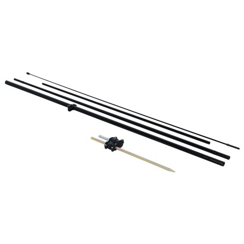 Additional Image 1 - a long metal object with a black handle