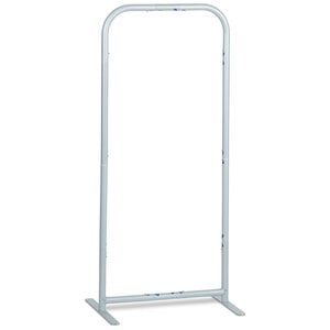 Additional Image 2 - a white metal stand with a round top