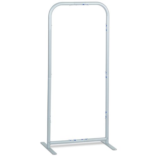 Additional Image 2 - a white metal stand with a round top