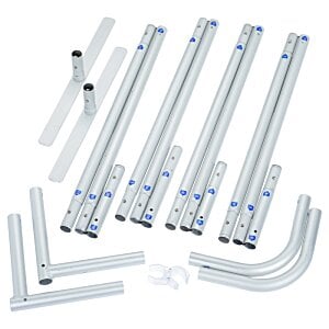 Additional Image 2 - a group of white plastic tubes