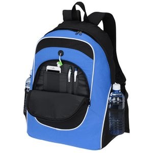 Additional Image 2 - a blue and black backpack