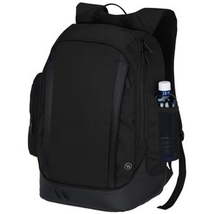 Additional Image 3 - a black backpack on a white background