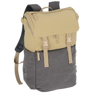 Additional Image 2 - a grey and tan backpack