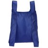 a blue bag with straps