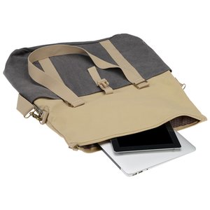 Additional Image 2 - a brown bag with a white object on it