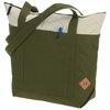 View Image 2 of 2 of Quilted Zippered Boat Tote - Embroidered