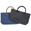 View Image 2 of 2 of Chambray Tote - Embroidered