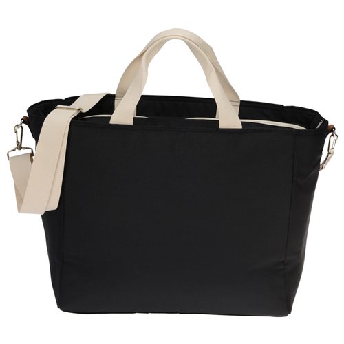 Additional Image 1 - a black bag with a white handle