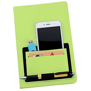 Additional Image 1 - a green card with a phone and a pen