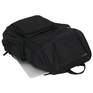 Additional Image 3 - a black backpack on a white background