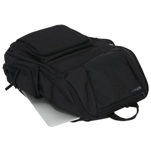 Additional Image 3 - a black backpack on a white background