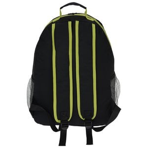 Additional Image 3 - a black backpack with yellow stripes