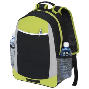 Additional Image 2 - a backpack with a bottle of water