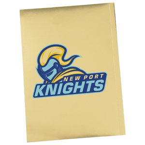 Additional Image 3 - a yellow paper with a logo on it