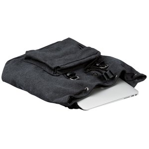 Additional Image 2 - a black bag with a white sheet