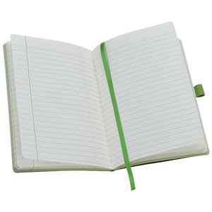 Additional Image 1 - a white notebook with green pencil