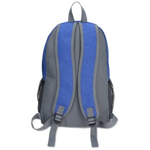 Additional Image 2 - a blue and grey backpack