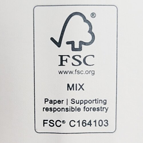 Additional Image 3 - a white label with black text