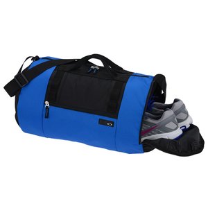 Additional Image 2 - a blue and black duffel bag