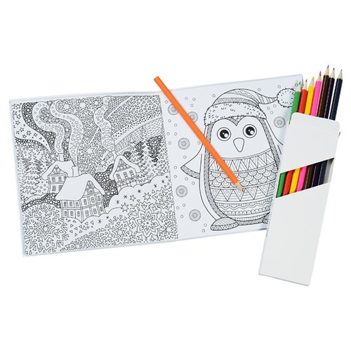 Additional Image 3 - a white and black paper with a white and orange design