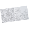 View Image 3 of 5 of Coloring Book & Pencil Set - Floral