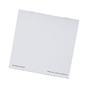 Additional Image 4 - a white square paper on a white background