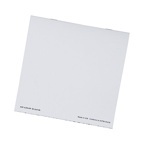 Additional Image 4 - a white square paper on a white background