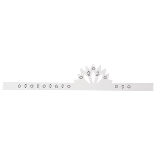 Additional Image 3 - a white line with a pointy design