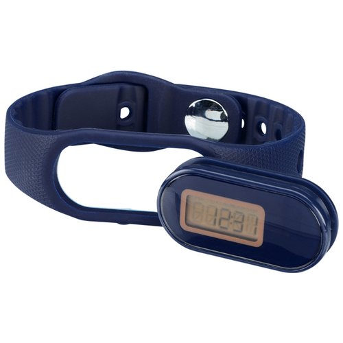 Additional Image 2 - a black bracelet with a gold label