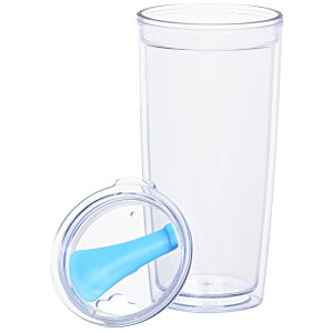 Additional Image 2 - a glass of water next to a lid
