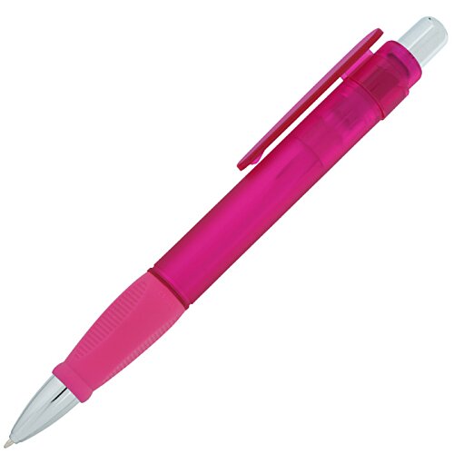 Additional Image 3 - a pink pen with white caps