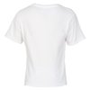 a white t-shirt on a white background
