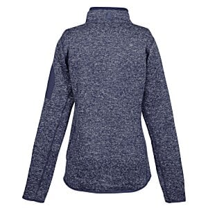 Additional Image 1 - a back view of a grey sweater