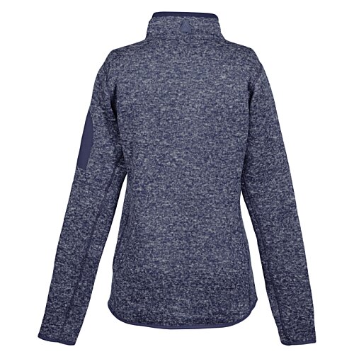 Additional Image 1 - a back view of a grey sweater